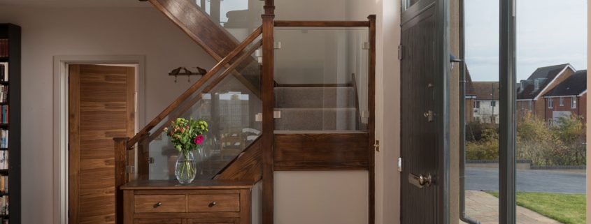 Photo of a set of staircase